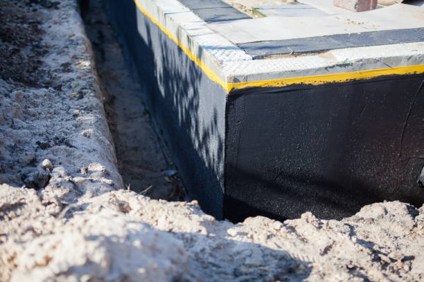 SJ Waterproofing Pros completing home waterproofing near Hudson, IN