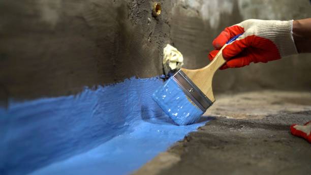 SJ Waterproofing Pros commercial waterproofing team near Hudson, IN